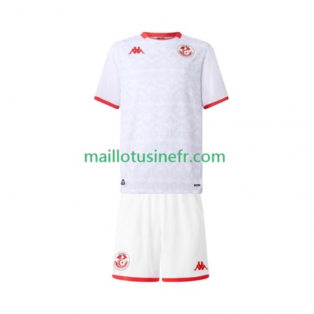 Maillot de Foot Tunisie Extérieur 2025 - Enfant